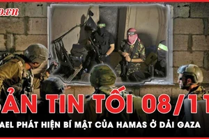 Bản tin tối 8-11: Israel phát hiện ‘mật đạo’ và ‘kho báu’ của Hamas ở Dải Gaza