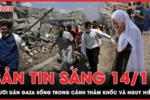 Bản tin sáng 14-11: Người dân Gaza đối mặt thảm kịch, Thủ tướng Israel nêu điều kiện ngừng bắn