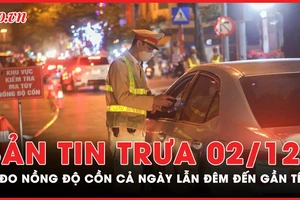 Bản tin trưa 2-12: Đẩy mạnh xử lý vi phạm giao thông trong đợt cao điểm Tết 2024