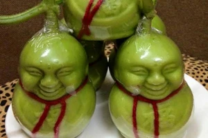 Trái cây tạo hình Trung Quốc 'khuấy đảo' thị trường tết