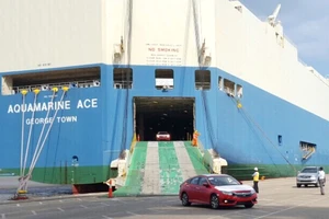 1 tuần, gần 350 ô tô nhập về Việt Nam 