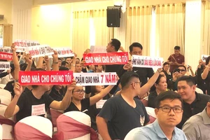 Đóng 95% căn hộ, cư dân vẫn đi thuê trọ hơn 6 năm trời