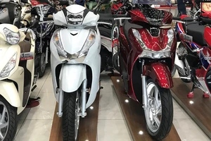 Honda 'thâu tóm' thị trường xe máy Việt Nam