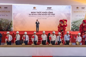 Khởi công khu công nghiệp có diện tích 'khủng' tại Long An