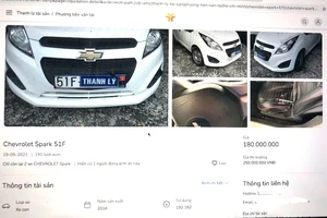 Ô tô thanh lý hàng loạt giá chỉ hơn 100 triệu đồng/chiếc