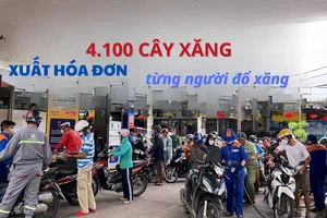 Có hơn 4.000 cây xăng xuất hóa đơn điện tử từng lần bán hàng
