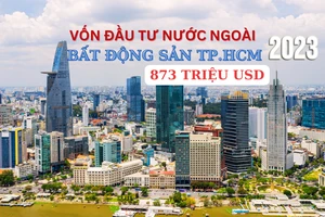 Ngạc nhiên vì vốn ngoại đổ vào bất động sản TP.HCM tăng gấp 3,8 lần 