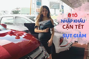 Chỉ có hơn 1.000 ô tô nhập khẩu về Việt Nam tháng cận Tết 