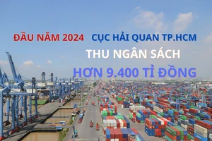  Hải quan TP.HCM thu ngân sách hơn 9.400 tỉ đồng 