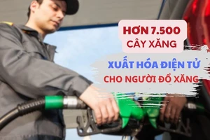Hơn 7.500 cây xăng xuất hóa đơn điện tử cho người đổ xăng