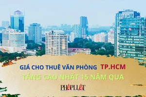 Giá cho thuê văn phòng TP.HCM tăng cao nhất trong 15 năm qua