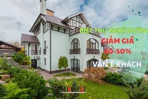 Giá bán biệt thự nghỉ dưỡng giảm 40-50% vẫn không có người mua