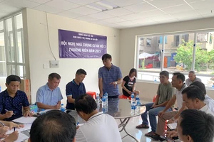 Chung cư An Hội 3: UBND phường yêu cầu thay thế đường ống ngay trong tháng 5 