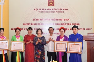 Ra mắt văn phòng di sản văn hóa Việt Nam khu vực phía Nam