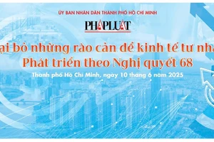Báo Pháp Luật TP.HCM tổ chức tọa đàm Loại bỏ những rào cản để kinh tế tư nhân phát triển theo Nghị quyết 68