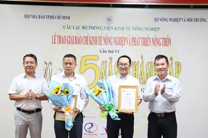 Báo Pháp Luật TP.HCM đoạt giải nhì Giải báo chí kinh tế nông nghiệp và phát triển nông thôn