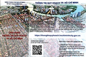 Dân TP.HCM xem thông tin quy hoạch bằng điện thoại