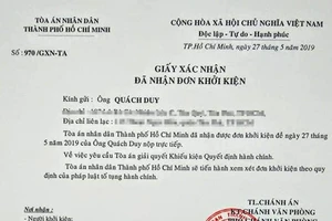 Bị phạt vì đăng Facebook, chuyên viên văn phòng khởi kiện