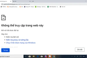 Khắc phục sự cố hệ thống mạng của UBND TP.HCM