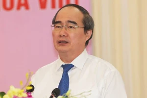 Bí thư Thành ủy TP.HCM Nguyễn Thiện Nhân. 