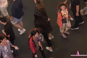  Khởi tố 4 bị can vụ móc túi ở khu phố Tây