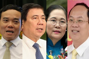 Bốn Phó bí thư Thành ủy TP.HCM khóa XI, nhiệm kỳ 2020-2025
