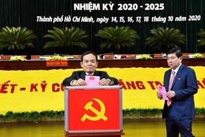 Kết quả bầu Ban Chấp hành Đảng bộ TP.HCM khóa XI