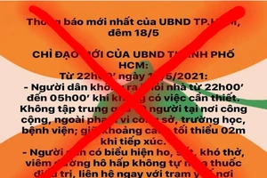 Chủ tịch TP.HCM chỉ đạo xử nghiêm người tung tin giả về dịch 