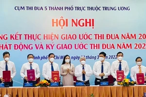 Hải Phòng dẫn đầu cụm thi đua 5 thành phố trực thuộc Trung ương