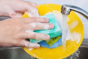 Cách loại bỏ vi khuẩn trong miếng bọt biển rửa chén