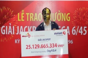 Ngày Thần tài, khách hàng trúng Vietlott 25 tỷ đồng 