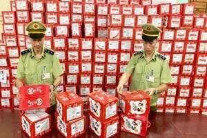 Thu giữ gần 57.000 bánh dẻo Mashu nhập lậu từ Trung Quốc