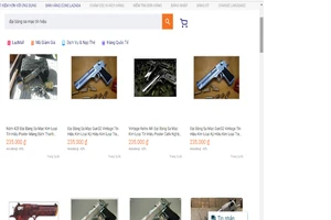 Thực hư sàn thương mại điện tử Lazada bán súng, đạn