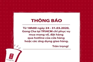 1 số thương hiệu ăn uống nổi tiếng tạm ngưng hoạt động từ 18h