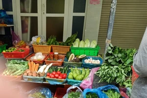 Lo ngại vấn đề an toàn thực phẩm tại chợ tự phát dịp cận Tết