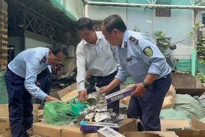 Tiêu hủy hàng ngàn sản phẩm giả mạo nhãn hiệu