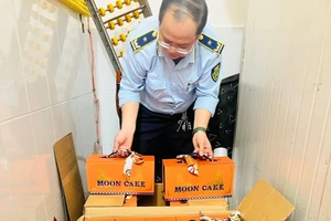 Thu giữ 200 chiếc bánh trung thu đang 'sốt' trên thị trường