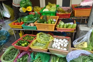 Giá rau củ, thực phẩm rủ nhau tăng 