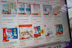 Bán bỉm, tã, sữa... online thu 3,09 nghìn tỉ đồng trong 3 tháng