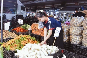 Giá rau củ rẻ, người dân TP.HCM sắm tết sớm 