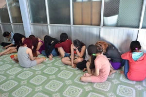 Bán dâm trong một cơ sở massage ở Phan Thiết