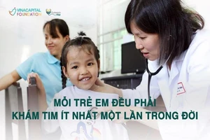 Khám sàng lọc tim bẩm sinh miễn phí cho trẻ em Bình Thuận