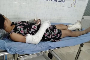 Thai phụ bị chồng đánh vỡ nền sọ, gãy tay bất ngờ trốn viện