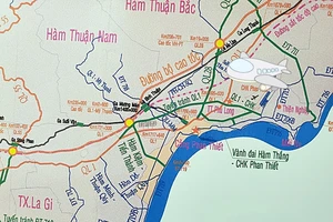 Nhiều tuyến đường mới kết nối với cao tốc Phan Thiết- Dầu Giây