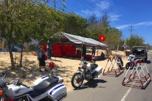 Bình Thuận lập 8 chốt chống dịch trên quốc lộ, tỉnh lộ