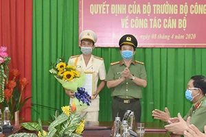 Hiệu phó trường an ninh làm phó giám đốc Công an Bình Thuận