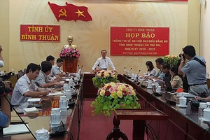 Bình Thuận thông tin về nhân sự, tố cáo... trước Đại hội