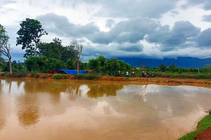 Điều tra người đàn ông nằm chết cạnh bờ ao