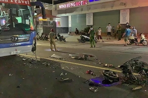 Bình Thuận: 2 vụ tai nạn 3 người thương vong xảy ra trong đêm 