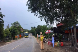 3 tổ CSGT sẽ xử lý xe đến Bình Thuận từ vùng dịch